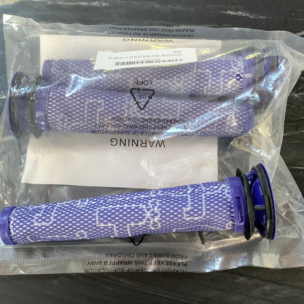 Dyson vacuum filters